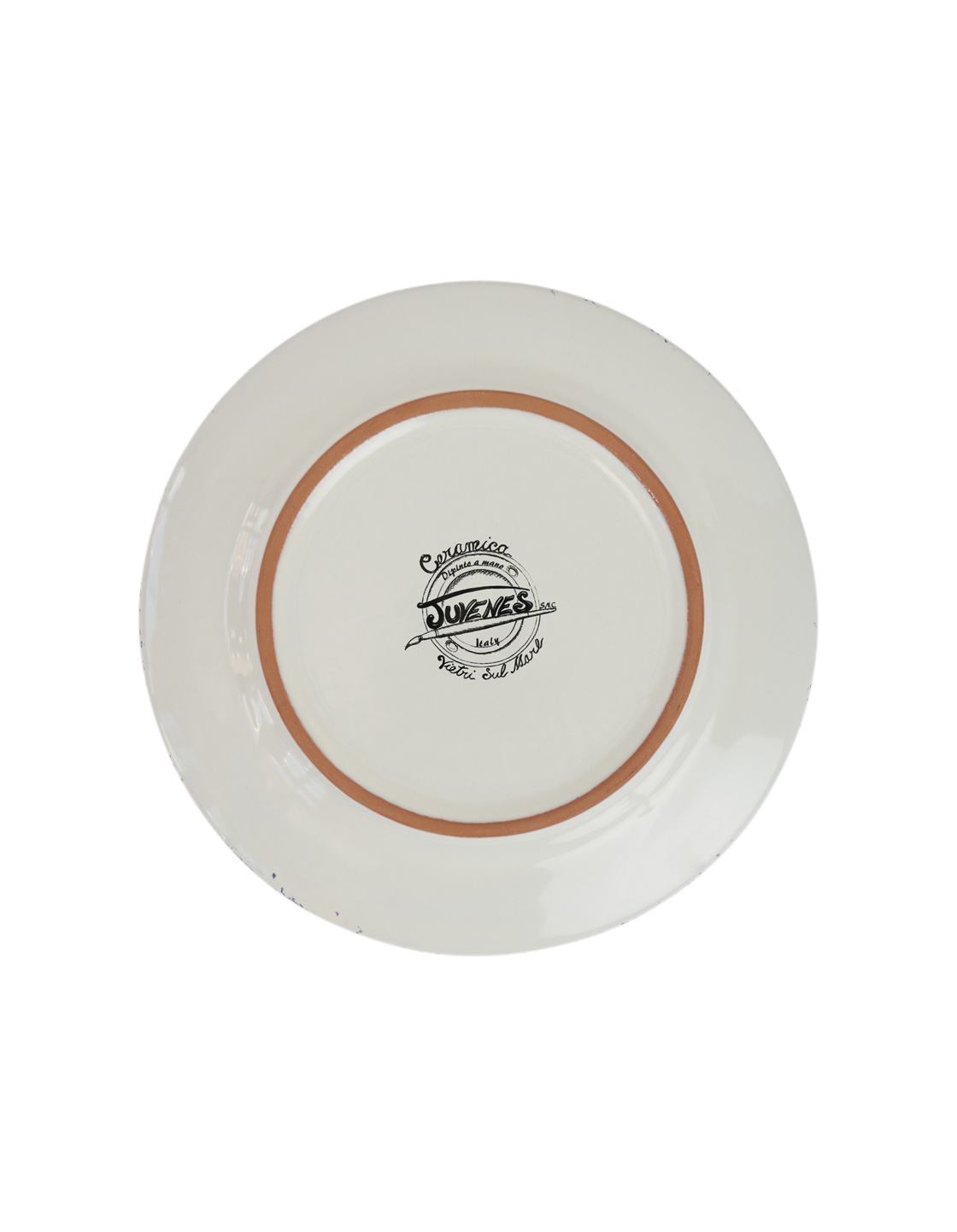 Gable Spongeware Dinner Plate