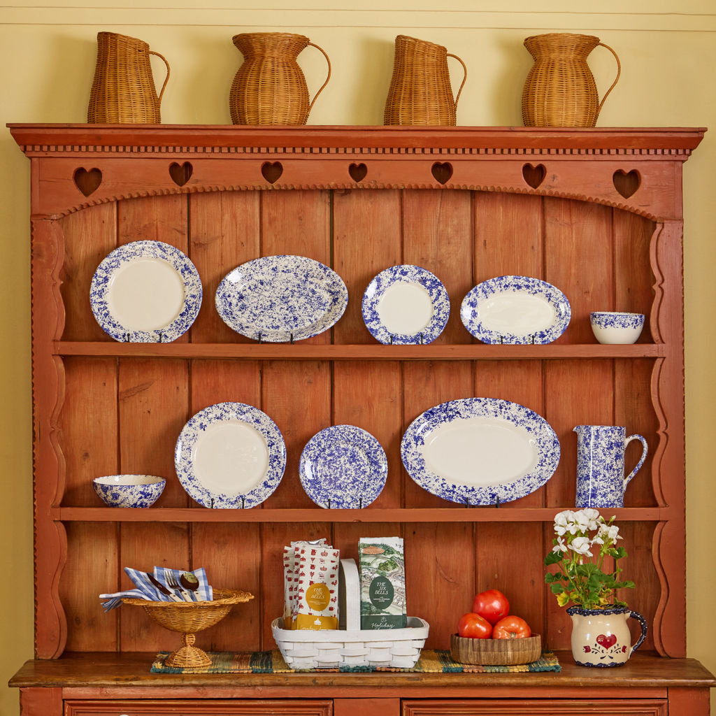 Gable Sponged Rim Side Plate