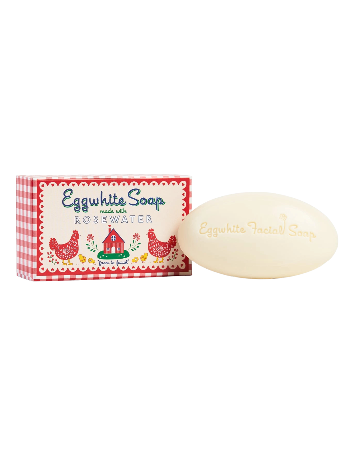 Eggwhite & Rosewater Facial Soap