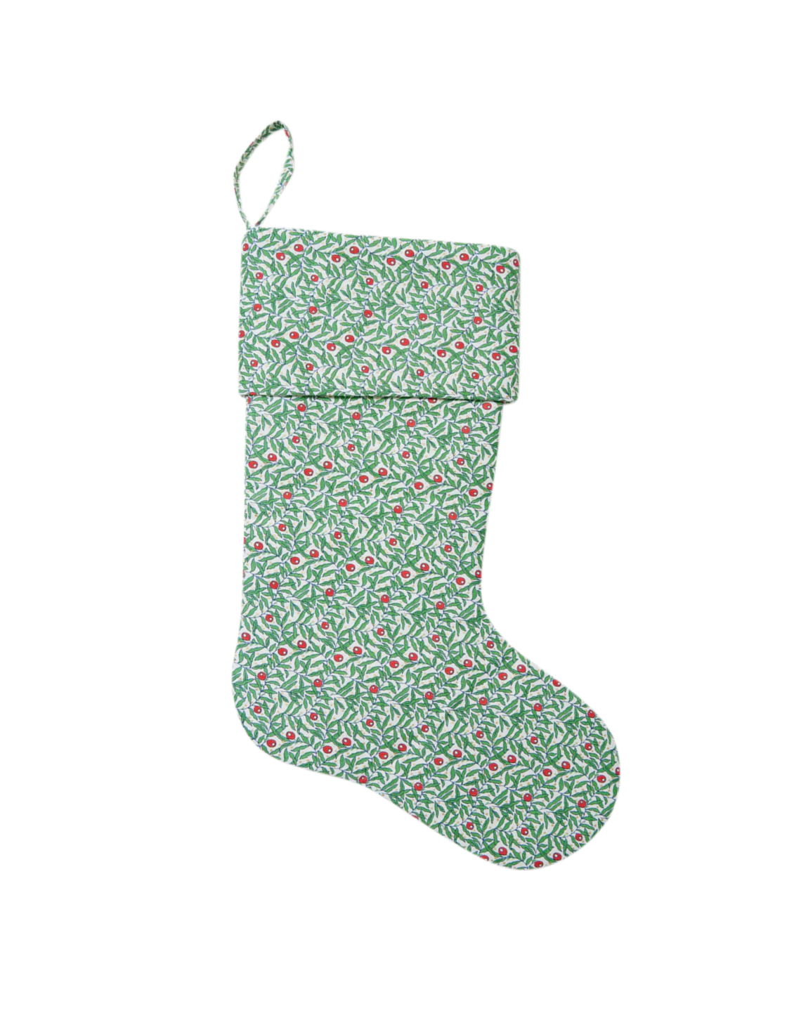 Holiday Berries Christmas Stocking