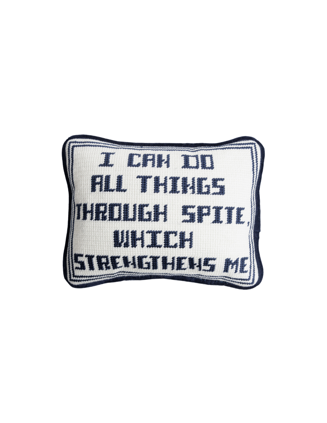 Spite Needlepoint Pillow – The Six Bells