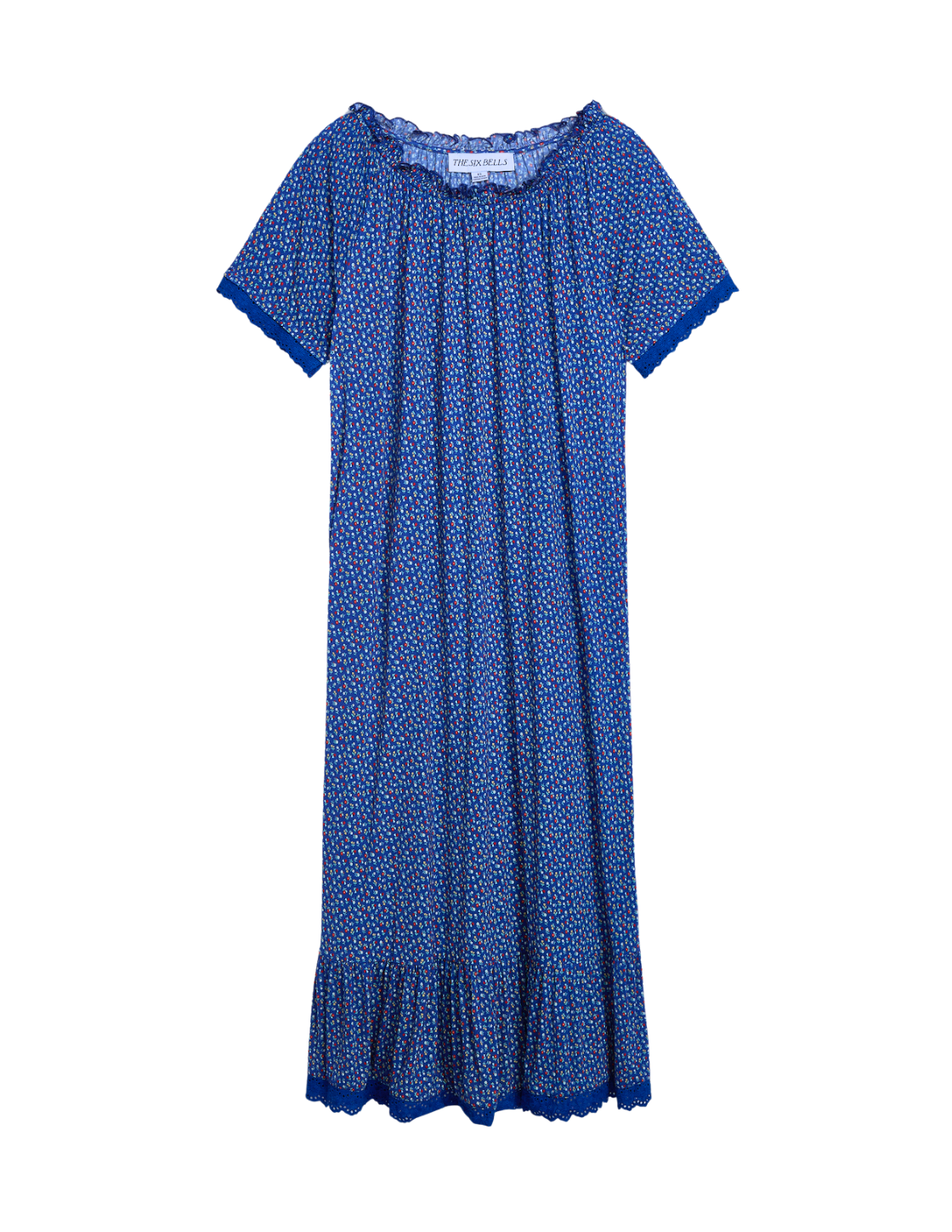 navy blue ditsy floral dress Navy Ditsy Floral Nightgown L