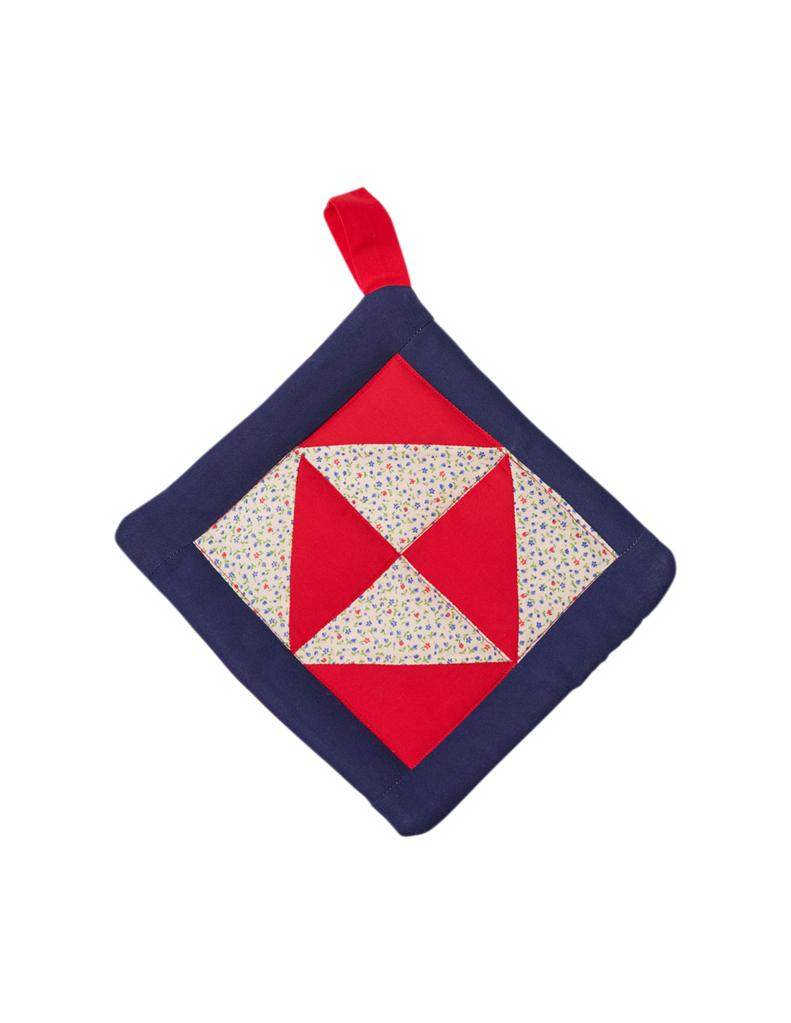 Ditsy Floral Quilted Pot Holder The Six Bells