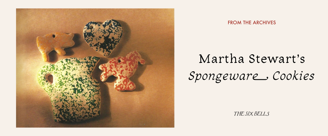 From the Archives: Martha Stewart's 1989 Spongeware Cookie Recipe