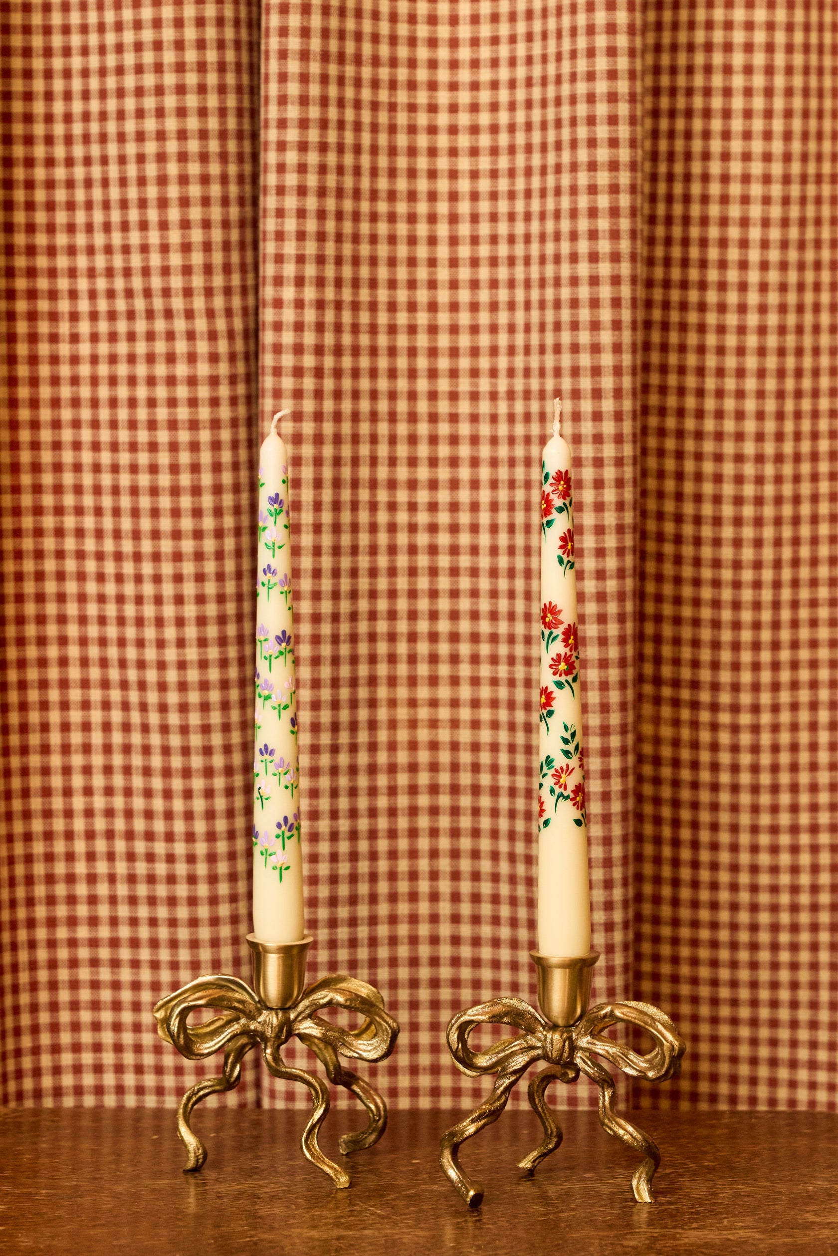 Brass Bow Candle Holder The Six Bells — free download