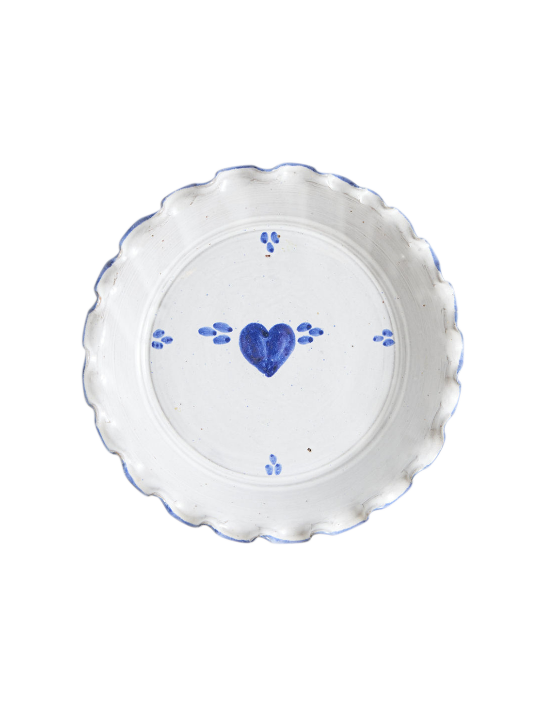 Ruffled Edge Pie Plate The Six Bells