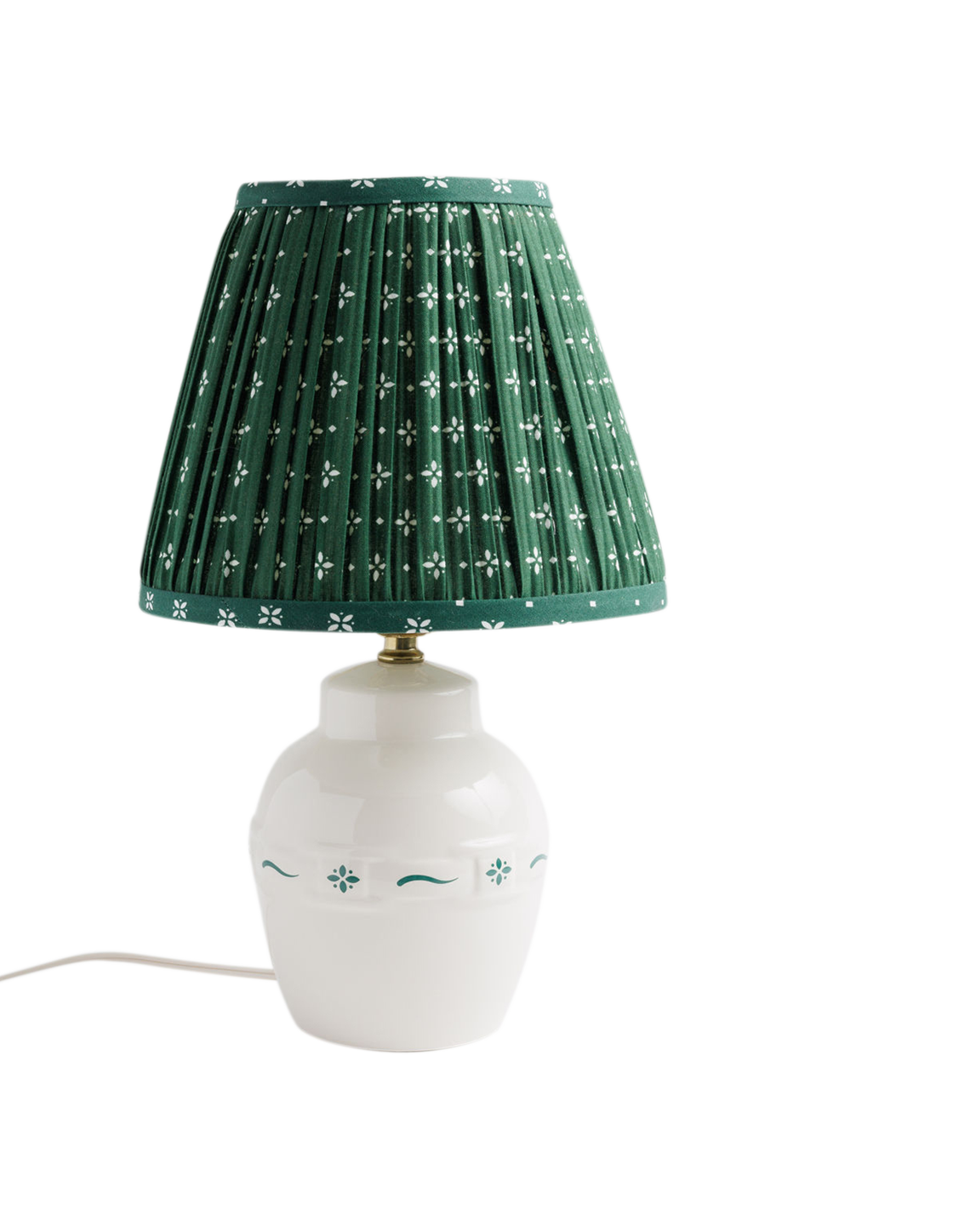 Green Longaberger Lamp
