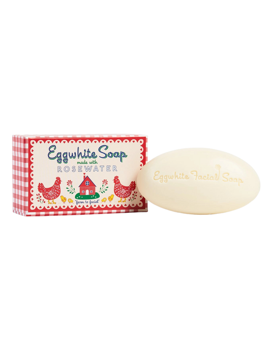 Eggwhite & Rosewater Facial Soap