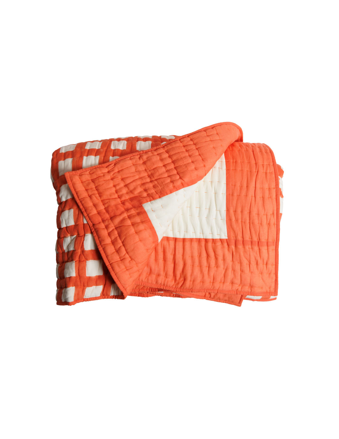 Persimmon Grid Quilt