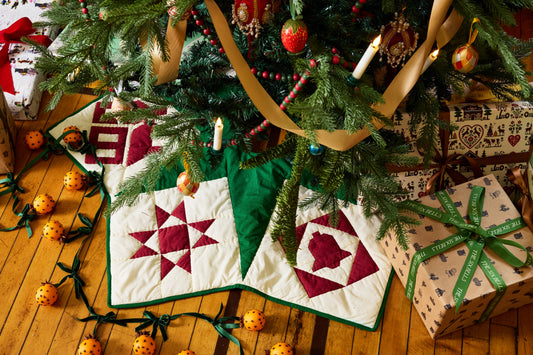 Block Quilted Icon Tree Skirt