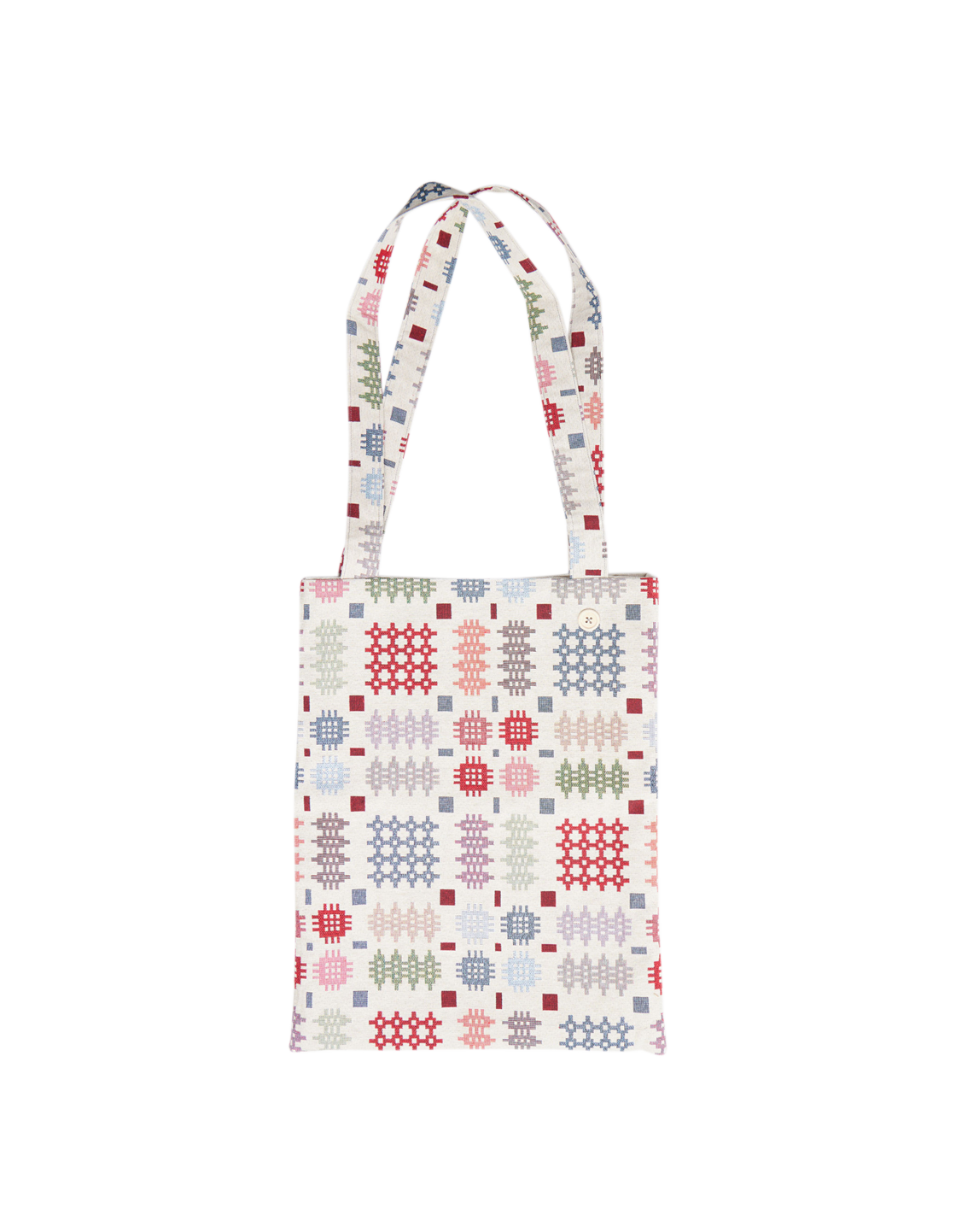 Welsh Blanket Tapestry Tote Bag The Six Bells