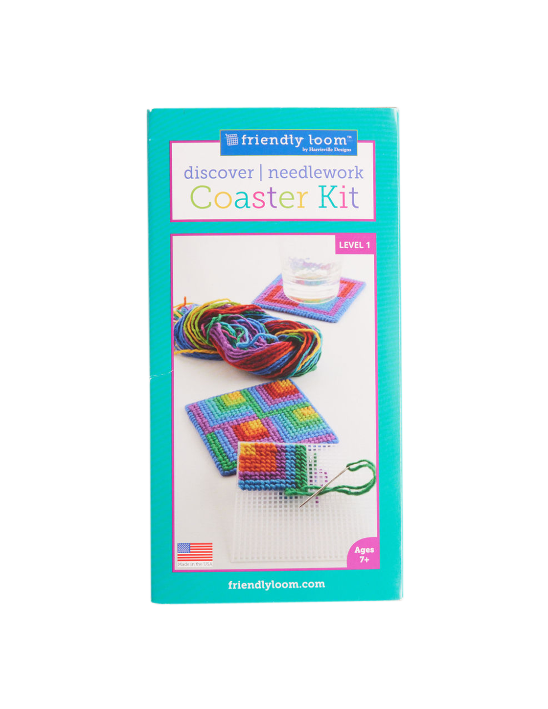 Needlepoint Coaster Kit The Six Bells