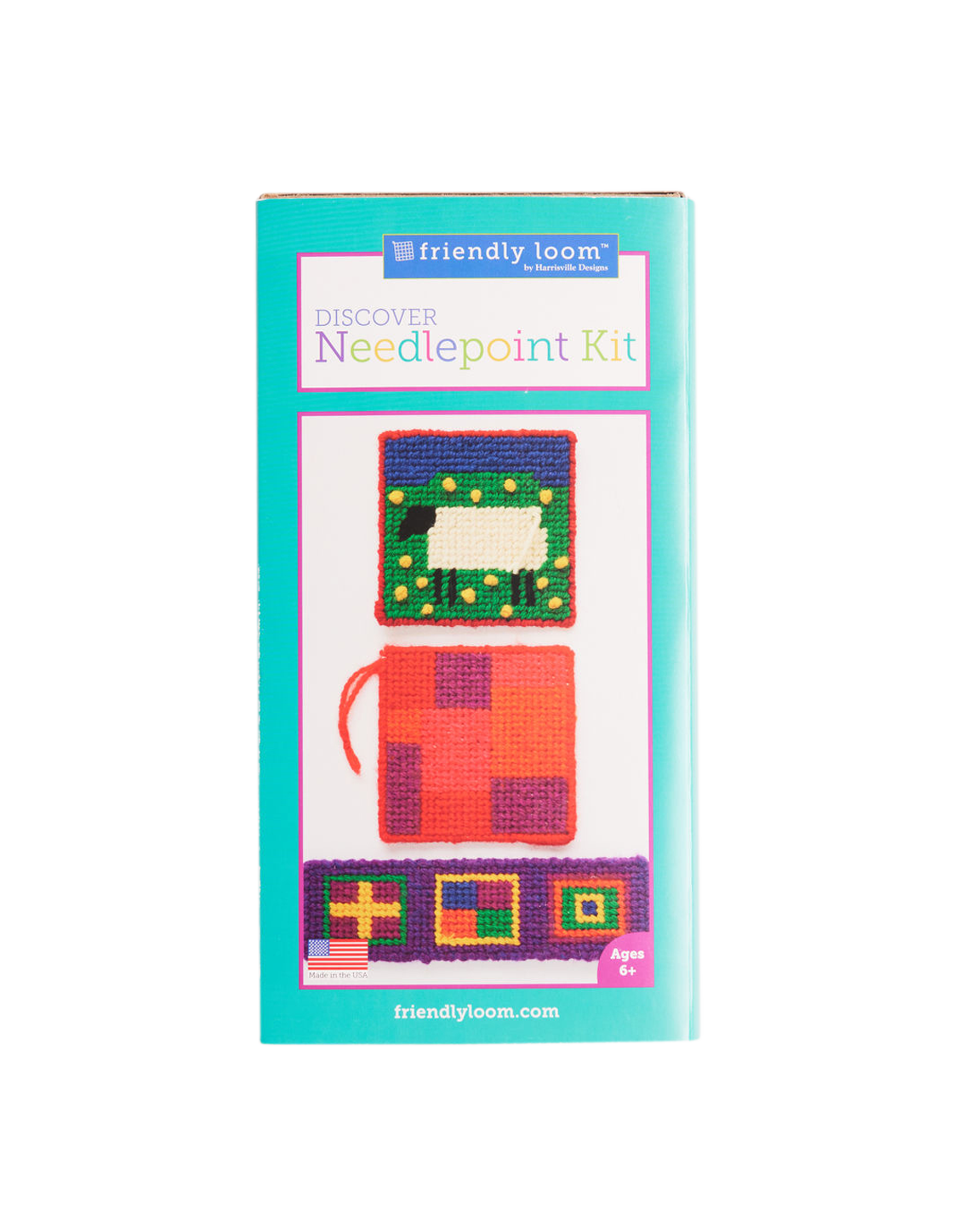 Needlepoint Coaster & Bookmark Kit – The Six Bells